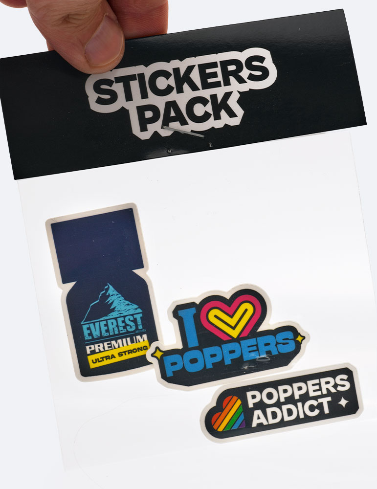 sticker euro poppers